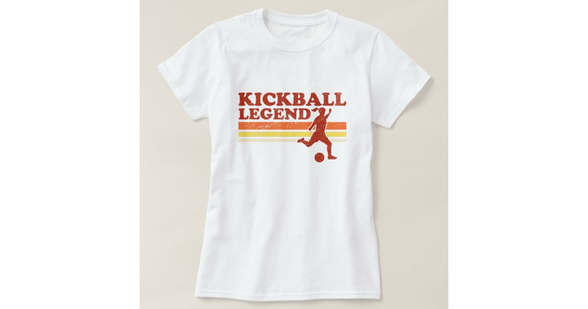 Kickball Legend Tshirt (ladies) Zazzle