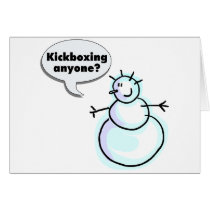 Kickboxing Anyone? cards