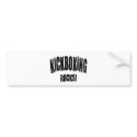 Kickboxing bumper stickers
