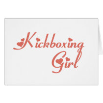 Kickboxing Greeting Cards