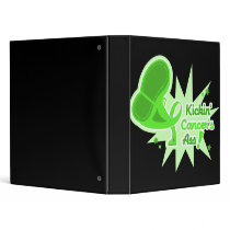 Kickin Cancer's Ass Non-Hodgkin's Lymphoma 3 Ring Binder