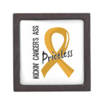 Kicking Ass Priceless Appendix Cancer Premium Jewelry Boxes