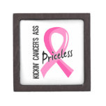 Kicking Ass Priceless Breast Cancer Premium Jewelry Box