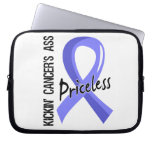 Kicking Ass Priceless Prostate Cancer Laptop Computer Sleeve