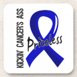 Kicking Ass Priceless Rectal Cancer Coaster
