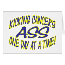 Kicking Cancer's Ass cards