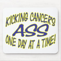 Kicking Cancer's Ass Mouse Pads