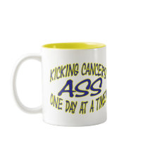 Kicking Cancer's Ass mugs