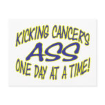 Kicking Cancer's Ass Post Cards