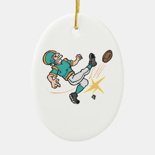 kicking off football player christmas tree ornaments zazzle kicking off football player christmas tree ornaments zazzle