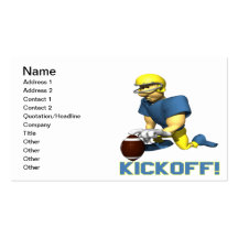 Kickoff Business Card Template