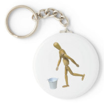 KickTheBucket031910 Keychain