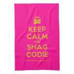 [Campervan] keep calm and shag codie  Kicthen Towels