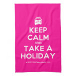 [Campervan] keep calm and take a holiday  Kicthen Towels