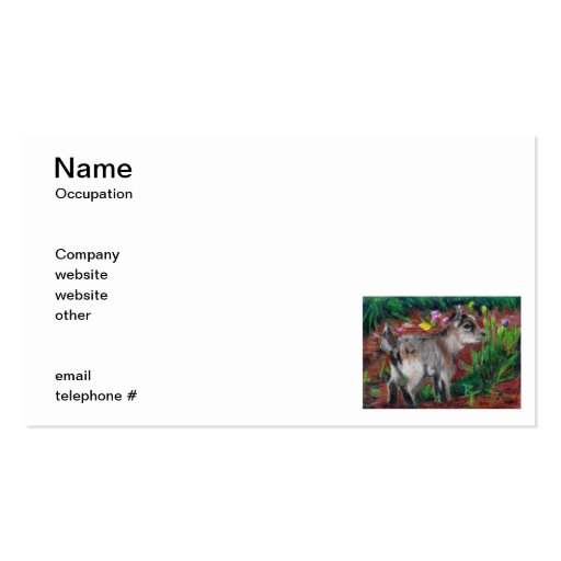 Kid aceo Business Cards