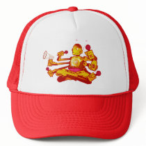 kid beyond Robot hat