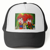 Kid Clowns Painting hats by psovart123 Kid Clowns Painting hats