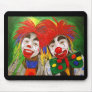 Kid Clowns  Painting Mouse Pad