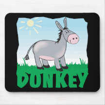 Kid Friendly Donkey Mousepads