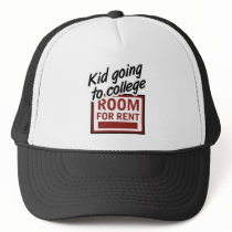 Kid Going to College Room For Rent Hats