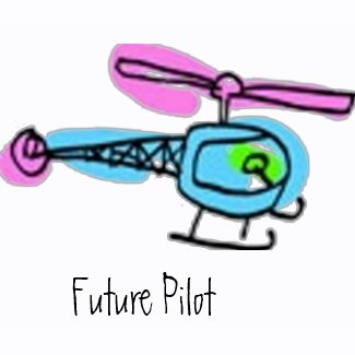 kid helicopter, Future Pilot shirt