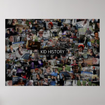 Kid History Collage Print