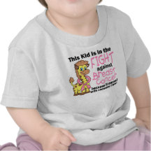 Kid In The Fight Against Breast Cancer T Shirts