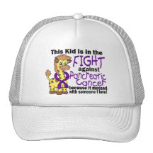 Kid In The Fight Against Pancreatic Cancer Mesh Hat