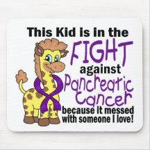Kid In The Fight Against Pancreatic Cancer Mousepads