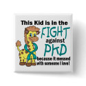 Kid In The Fight Against PKD Buttons