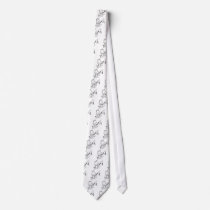 Kid in tow black print neckwear