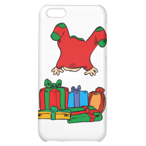 Kid jumping on toys iPhone 5C cases