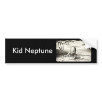 Kid Neptune bumper stickers by araven Kid Neptune bumper stickers