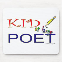 Kid Poet Mouse Pad mousepads