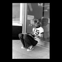 Kid Reading a Comic Book posters