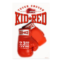 Kid Reds Gym Poster posters