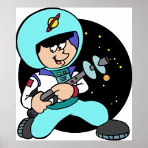 Kid Spaceman Poster