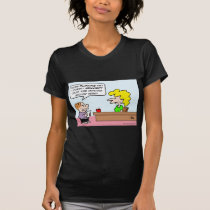 Kid wants seniority to count for grades. t-shirts
