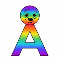 Kidbet Letter A Photo Cutout