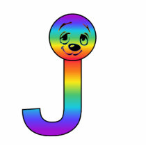 Kidbet Letter J Cut Outs