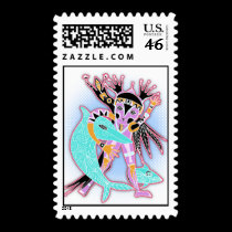 kidchina dolphin stamps