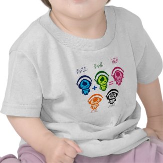 KIDDAI kiddee,T-Shirts ,คิดดี KIDDAIKIDDEE CHARAC shirt