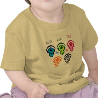 KIDDAI kiddee,T-Shirts ,คิดดี KIDDAIKIDDEE CHARAC shirt