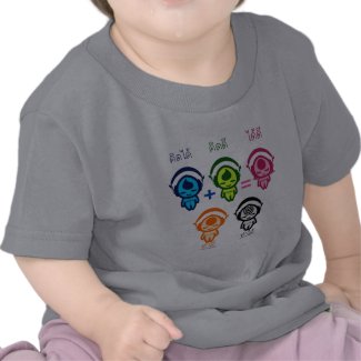KIDDAI kiddee,T-Shirts ,คิดดี KIDDAIKIDDEE CHARAC shirt