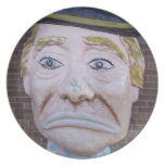 Kiddieland Sad Clown Plates