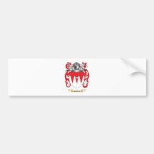 Kiddy Coat of Arms (Family Crest) Bumper Stickers
