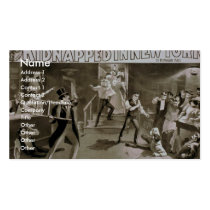 Kidnapped in New York Business Card Template