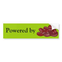 Kidney Beans Bean Lover Vegetarian Vegan Bumper Stickers