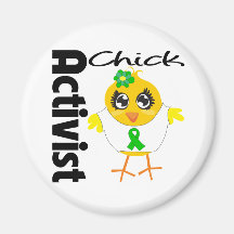 Kidney Cancer Activist Chick Magnet