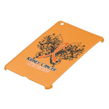 Kidney Cancer Awareness Butterfly Orange Ribbon iPad Mini Case